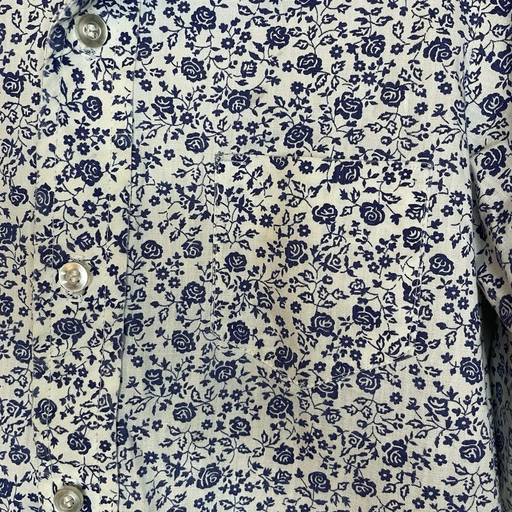 VTG 70s Sears Perma-Prest Disney Winnie‎ the Pooh Floral Shirt Sz 6